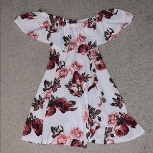 Off the shoulder dress